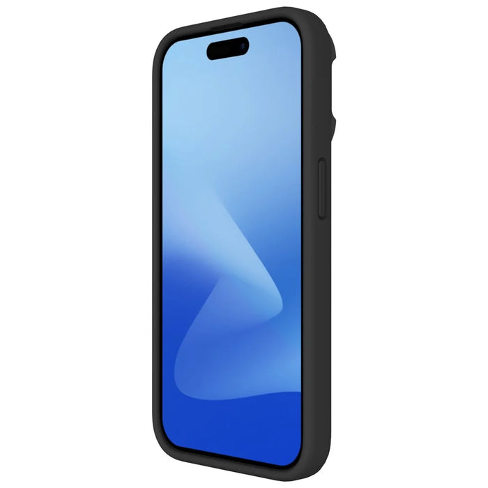 NILLKIN Lenswing Magnetic Phone Case for iPhone 15 Pro , Soft Silicone Camera Lens Frame Kickstand Cover - Black - 7