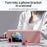 NILLKIN For Samsung Galaxy Z Flip5 5G Liquid Silicone Phone Case Finger Strap Kickstand Protective Cover - Pink - 5