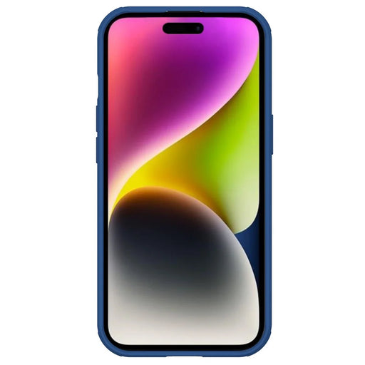 NILLKIN CamShield Pro Series for iPhone 15 Plus Anti-scratch Phone Case Slide Camera Shield PC+TPU Cover - Blue - 2