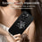SULADA Phone Cover for iPhone 13 Pro Max 6.7 inch , Cowhide Texture PU Leather Coated TPU Case Compatible with MagSafe - Black - 3