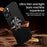SULADA Phone Cover for iPhone 13 Pro Max 6.7 inch , Cowhide Texture PU Leather Coated TPU Case Compatible with MagSafe - Black - 4