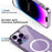 AHASTYLE PC06 For iPhone 14 Pro Shockproof Phone Cover HD Clear PC + TPU Case Compatible with MagSafe - 2