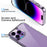 AHASTYLE PC06 For iPhone 14 Pro Anti-Scratch Phone Case Clear PC + TPU Cover Dustproof Mobile Phone Shell - 2