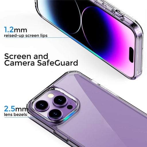 AHASTYLE PC06 For iPhone 14 Pro Anti-Scratch Phone Case Clear PC + TPU Cover Dustproof Mobile Phone Shell - 2