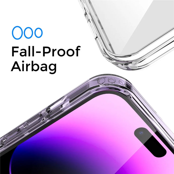 AHASTYLE PC06 For iPhone 14 Pro Anti-Scratch Phone Case Clear PC + TPU Cover Dustproof Mobile Phone Shell - 3