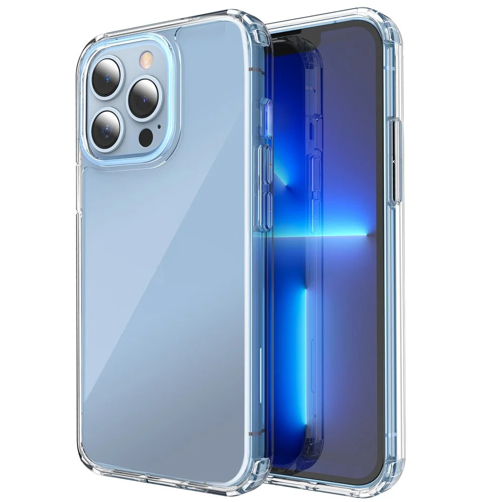 AHASTYLE PC06 For iPhone 13 Pro PC + TPU Cover HD Clear Shell Dustproof Mobile Phone Case - 1