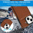 N.BEKUS For iPhone 14 Plus RFID Blocking PU Leather Coated TPU Phone Case Card Slots Kickstand Cover - Brown - 7