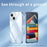 MOFI JK PC Transprent Series Smartphone Cover for iPhone 15 , Hard PC Protective Phone Cover - 2