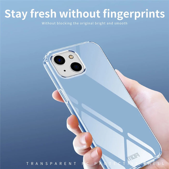 MOFI JK PC Transprent Series Smartphone Cover for iPhone 15 , Hard PC Protective Phone Cover - 5