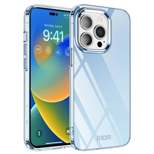 MOFI JK PC Transprent Series Hard PC Case for iPhone 15 Pro , Anti-scratch Protective Phone Cover - 1