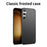 MOFI Shield Matte Series for Samsung Galaxy S23 FE Slim-Fit Mobile Phone Case PC Phone Cover - Black - 2