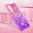 For Samsung Galaxy S23 FE TPU Case Gradient Quicksand Phone Back Cover - Pink+Purple - 7