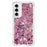 For Samsung Galaxy S23 FE TPU Case Glitter Quicksand Shockproof Phone Back Cover - Rose Gold / Hearts - 3