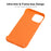 ENKAY HAT PRINCE Phone Case for iPhone 15 Plus , Rubberized Matte Hard PC Frameless Back Cover - Orange - 5