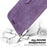 For iPhone 15 Pro Cute Tiger Pattern Imprinted PU Leather Anti-drop Cover Wallet Stand Phone Case - Purple - 6
