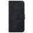 For iPhone 15 Cute Tiger Pattern Imprinted Fully Wrapped PU Leather Cover Wallet Stand Phone Case - Black - 7