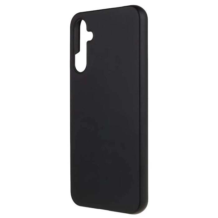 For Samsung Galaxy S23 FE Cell Phone Case Anti-Fingerprint Rubberized PC Mobile Phone Cover - Black - 2