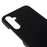 For Samsung Galaxy S23 FE Cell Phone Case Anti-Fingerprint Rubberized PC Mobile Phone Cover - Black - 6