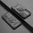 For Samsung Galaxy S23 Drop Resistant PC+TPU Phone Case Slide Lens Protection Kickstand Cover - Black - 7