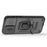 Anti-scratch Shell for iPhone 14 Pro , PC+TPU Phone Case Slide Lens Protection Kickstand Back Cover - Black - 3
