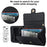 For Samsung Galaxy Z Flip5 5G PU Leather Coated PC Phone Case Card Slots Protective Cover - Black - 2