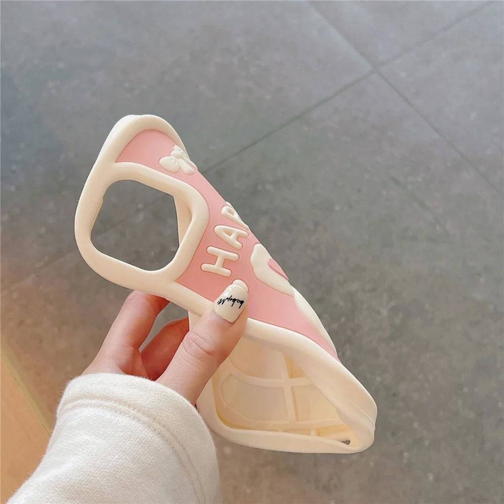 For iPhone 14 Pro Soft Silicone Phone Case Anti-drop Cover Shockproof Cell Phone Shell with Rabbit Decor - 2