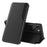 For iPhone 15 Plus Phone Case Folio Flip PU Leather Stand Cover - Black - 1