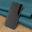 For iPhone 15 Phone Case Folio Flip PU Leather Stand Cover - Black - 4