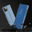 For iPhone 15 Pro Flip Leather Cover with Stand Full Body Protective Phone Case - Blue - 2