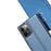 For iPhone 15 Pro Flip Leather Cover with Stand Full Body Protective Phone Case - Blue - 4