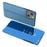 For iPhone 15 Flip Leather Cover with Stand Full Body Protective Phone Case - Blue - 1
