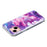 For iPhone 15 Marble Pattern Phone Case Drop-proof IMD TPU Back Cover - Red - 3