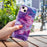 For iPhone 15 Marble Pattern Phone Case Drop-proof IMD TPU Back Cover - Red - 5