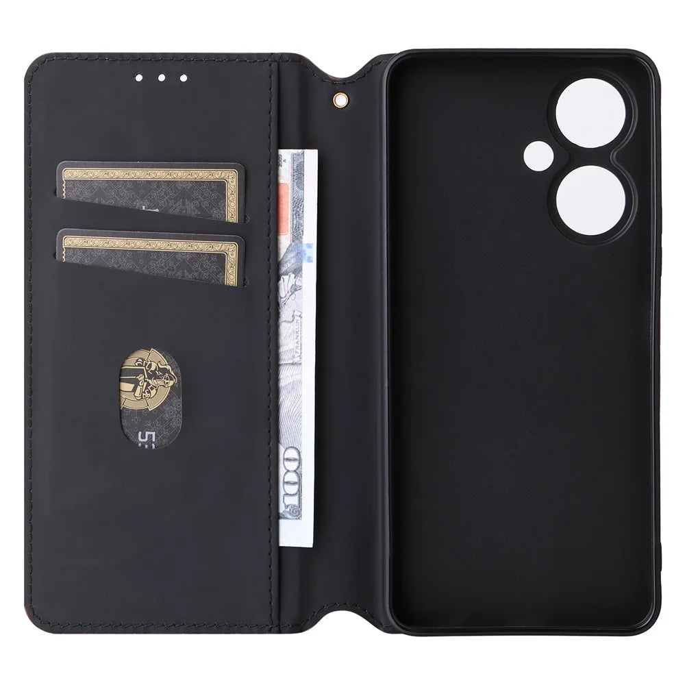 For vivo Y35+ 5G / Y35m+ 5G / Y27 4G Rhombus Imprinted Wallet Case Leather Stand Phone Cover - Purple - 2