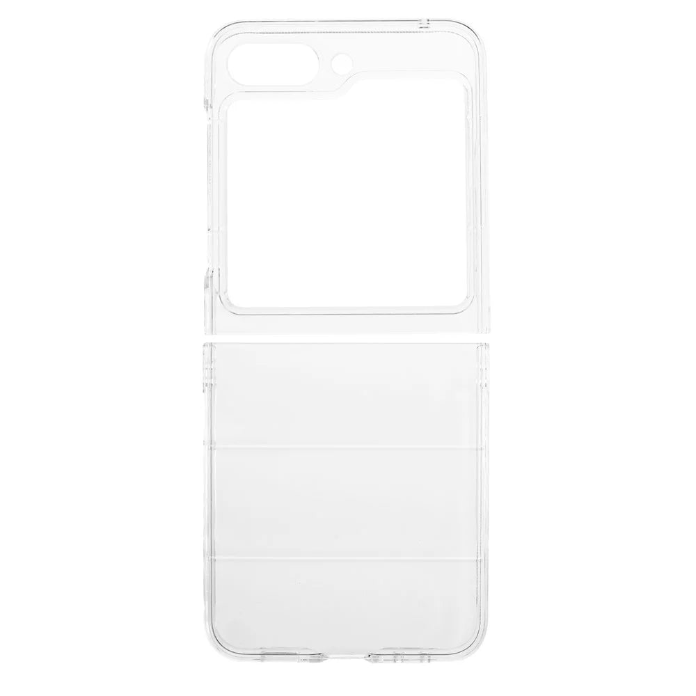 For Samsung Galaxy Z Flip5 5G Clear Phone Case Anti-Scratch Hard PC Back Cover - 2