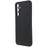 For Samsung Galaxy S23 FE Fiber Lining Rubberized TPU Phone Cover Anti-Scratch Back Case - Black - 3