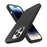 For iPhone 15 Pro Max PC + TPU Hybrid Phone Shell Anti-Scratch Rubberized Surface Phone Case Cover - Black - 4