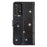 For Samsung Galaxy A53 5G Glittery PU Leather Case Folio Flip Wallet Stand Phone Cover - Black - 7