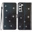 For Samsung Galaxy S23 Full Protection Glittery PU Leather Case Folio Flip Wallet Stand Phone Cover - Black - 1