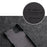 MELKCO For iPhone 13 Pro Max Phone Protective Shell Litchi Texture Genuine Cow Leather+PC Vertical Flip Case - Dark Blue - 3