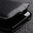 MELKCO For iPhone 13 Pro Max Phone Protective Shell Litchi Texture Genuine Cow Leather+PC Vertical Flip Case - Dark Blue - 4