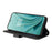 For OnePlus Nord 3 5G / Ace 2V Leather Wallet Cases Skin Touch Phone Cover Stand with Strap - Black - 3