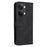 For OnePlus Nord 3 5G / Ace 2V Leather Wallet Cases Skin Touch Phone Cover Stand with Strap - Black - 7