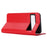 Genuine Cow Leather Cover for Google Pixel 8 Pro Crazy Horse Texture Wallet Stand Phone Case - Red - 3