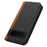 For Google Pixel 8 PU Leather Phone Case Bi-color Splicing Stand Wallet Cover - Black+Yellow - 6