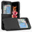 For Samsung Galaxy Z Flip5 5G Dual Layer Protection PC+TPU Cover Anti-Fall Phone Case - Black - 1