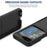 For Samsung Galaxy Z Flip5 5G Dual Layer Protection PC+TPU Cover Anti-Fall Phone Case - Black - 5