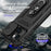 Slide Camera Protector Shell for iPhone 15 Plus , Phone Case Metal Ring Kickstand PC + TPU Cover - Black - 7