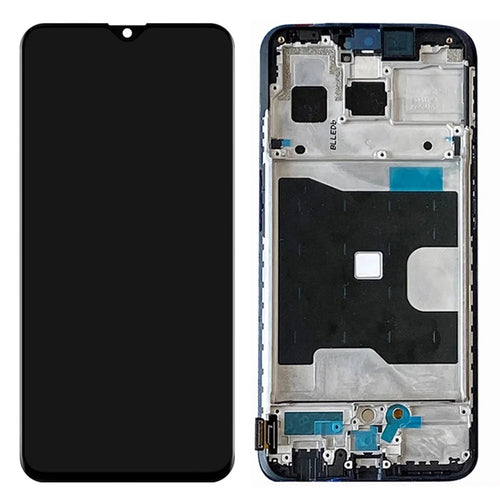 For Oppo Reno Z OEM Grade S AMOLED Screen and Digitizer Assembly + Frame Part (without Logo) - 1