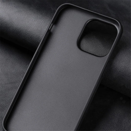 X-LEVEL Bojue-3 Series For iPhone 15 PU Leather+TPU Protective Cover Anti-scratch Phone Case - Black - 2